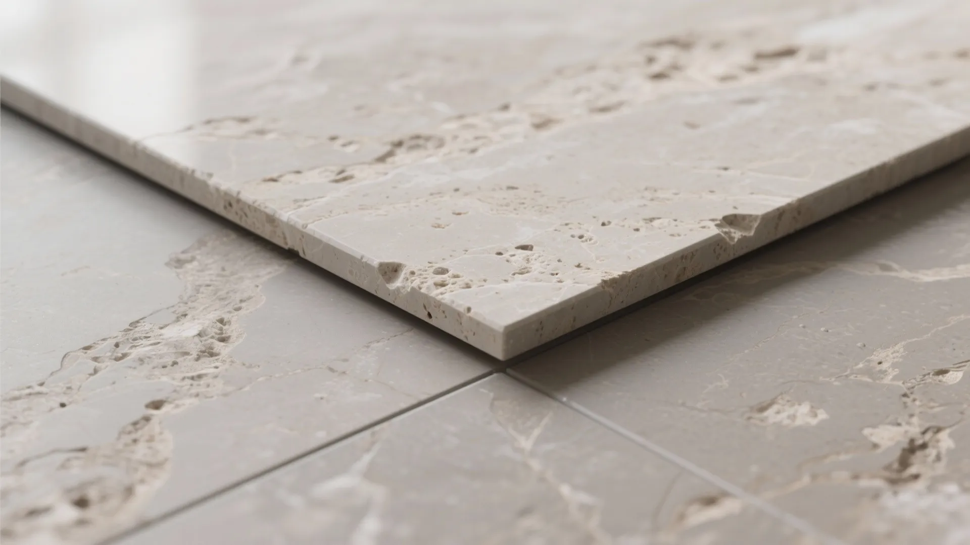 Stone-Look Calm: Large-Format Neutrals