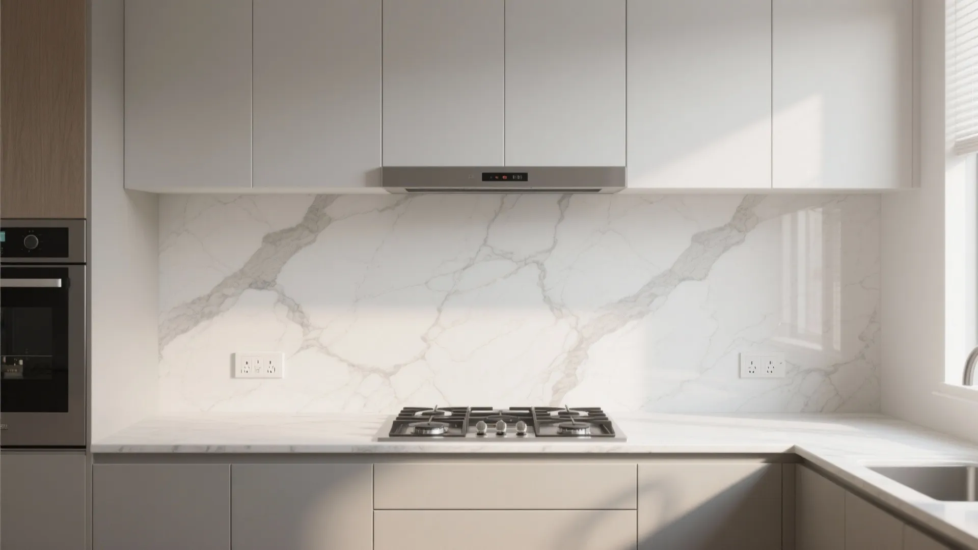 Large-Format Porcelain Slabs for a Seamless, Grout-Lite Look