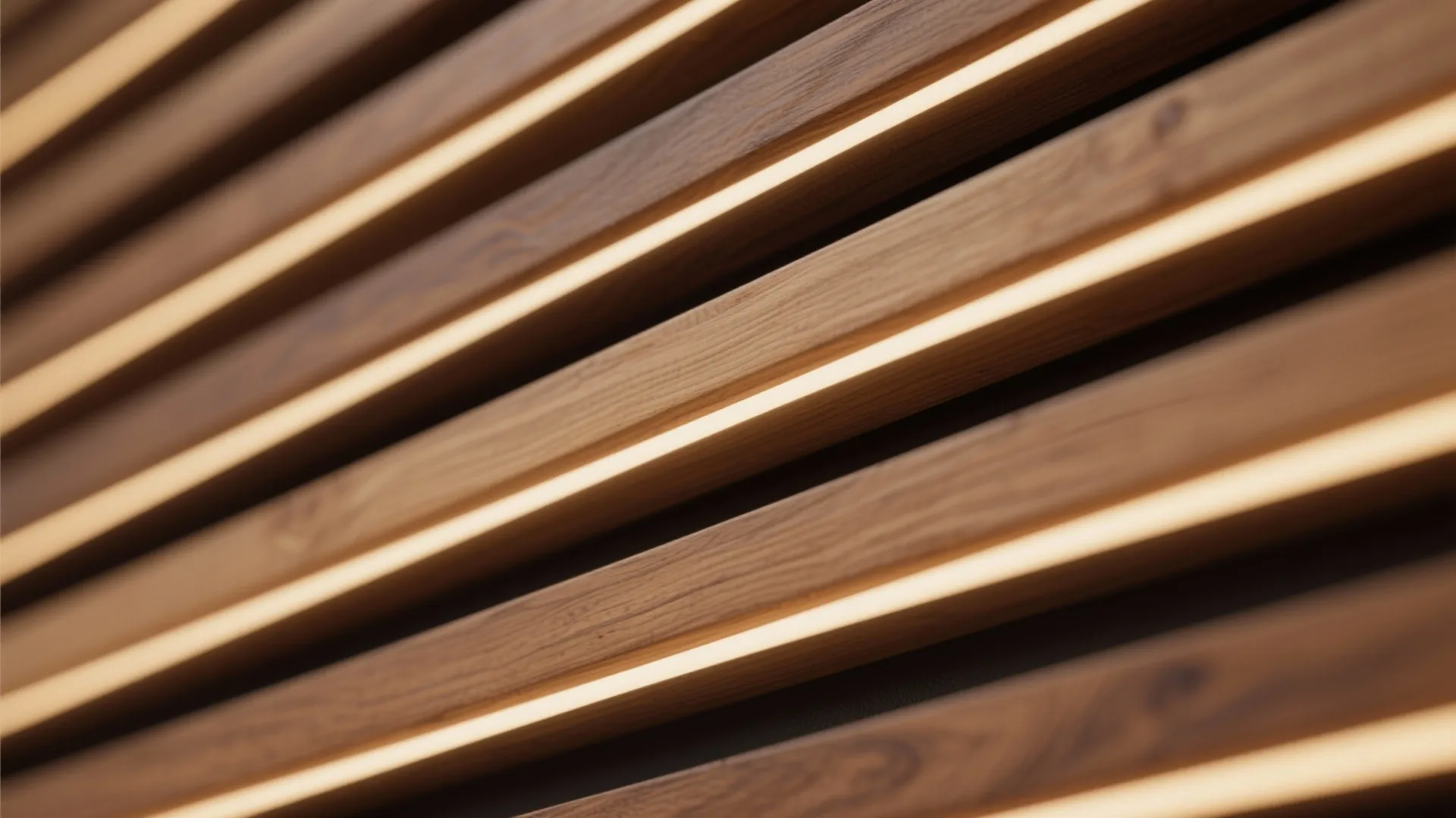 4) Wood Slat Canopy with a Discreet Fan Pocket