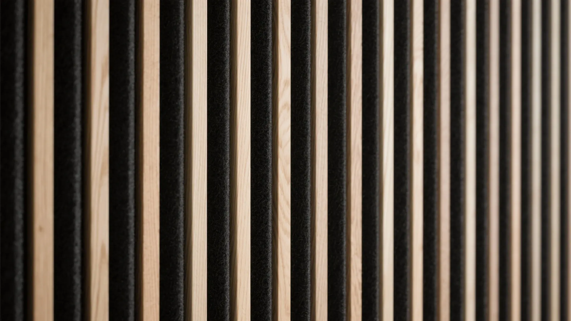 Minimal Wood Slat Accent Wall