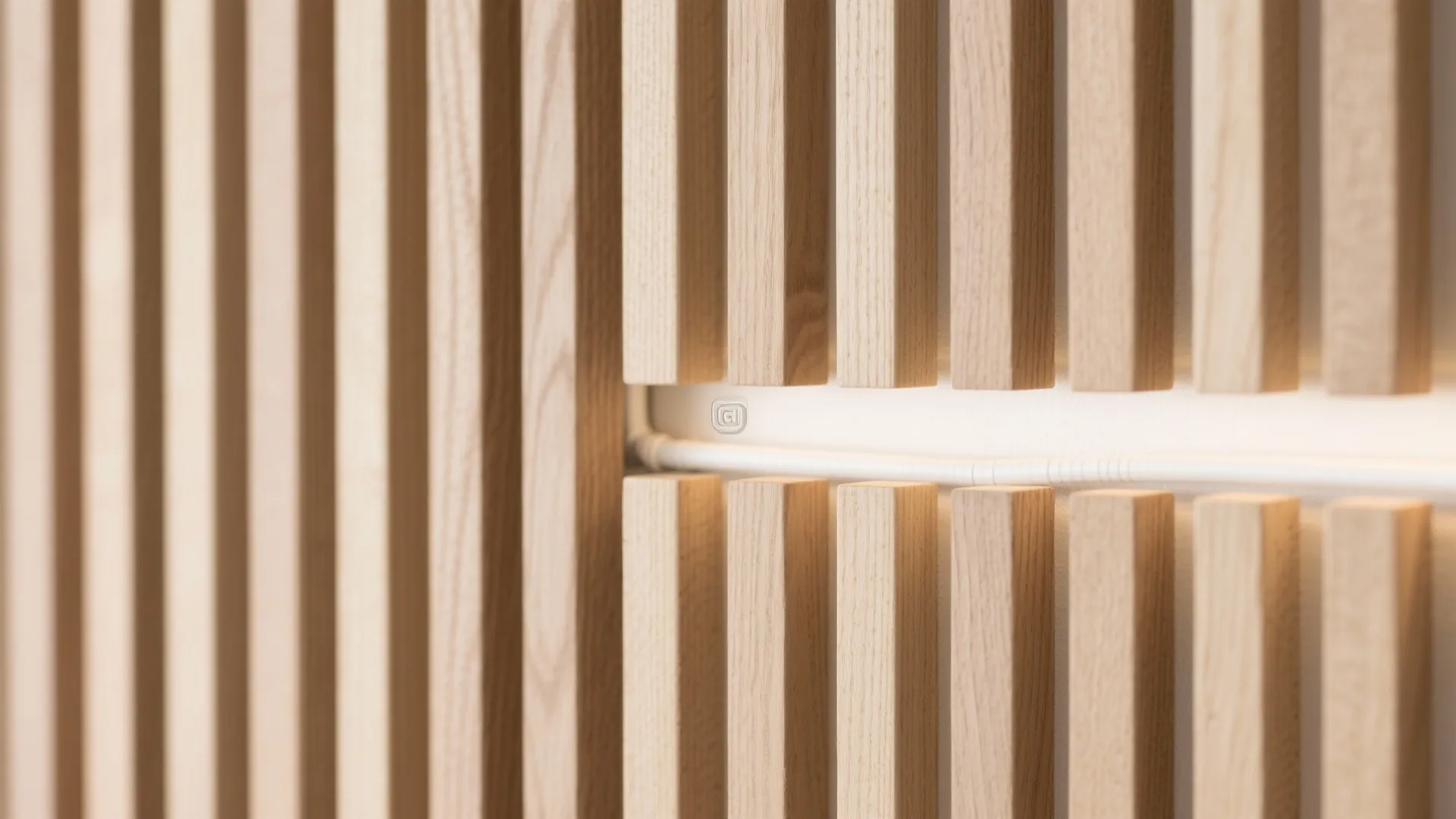 Vertical Slat Accent Wall