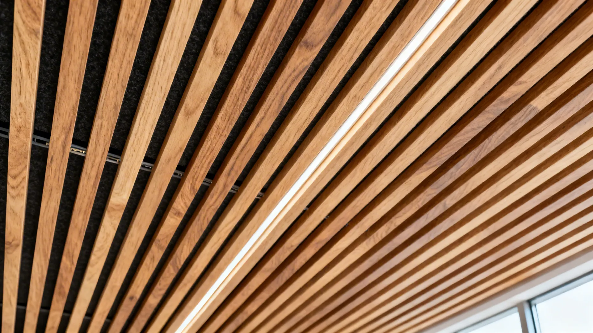 Slim Wood Slats for Warmth and Vent Routes