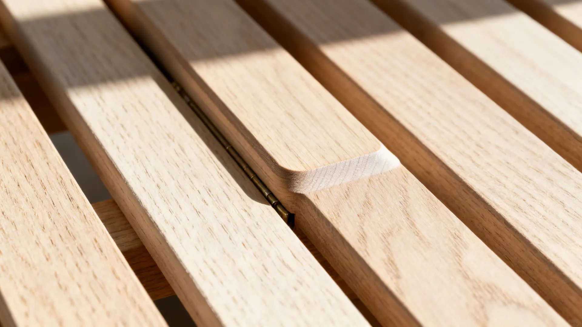 Timber Slat Screen With Hidden Door