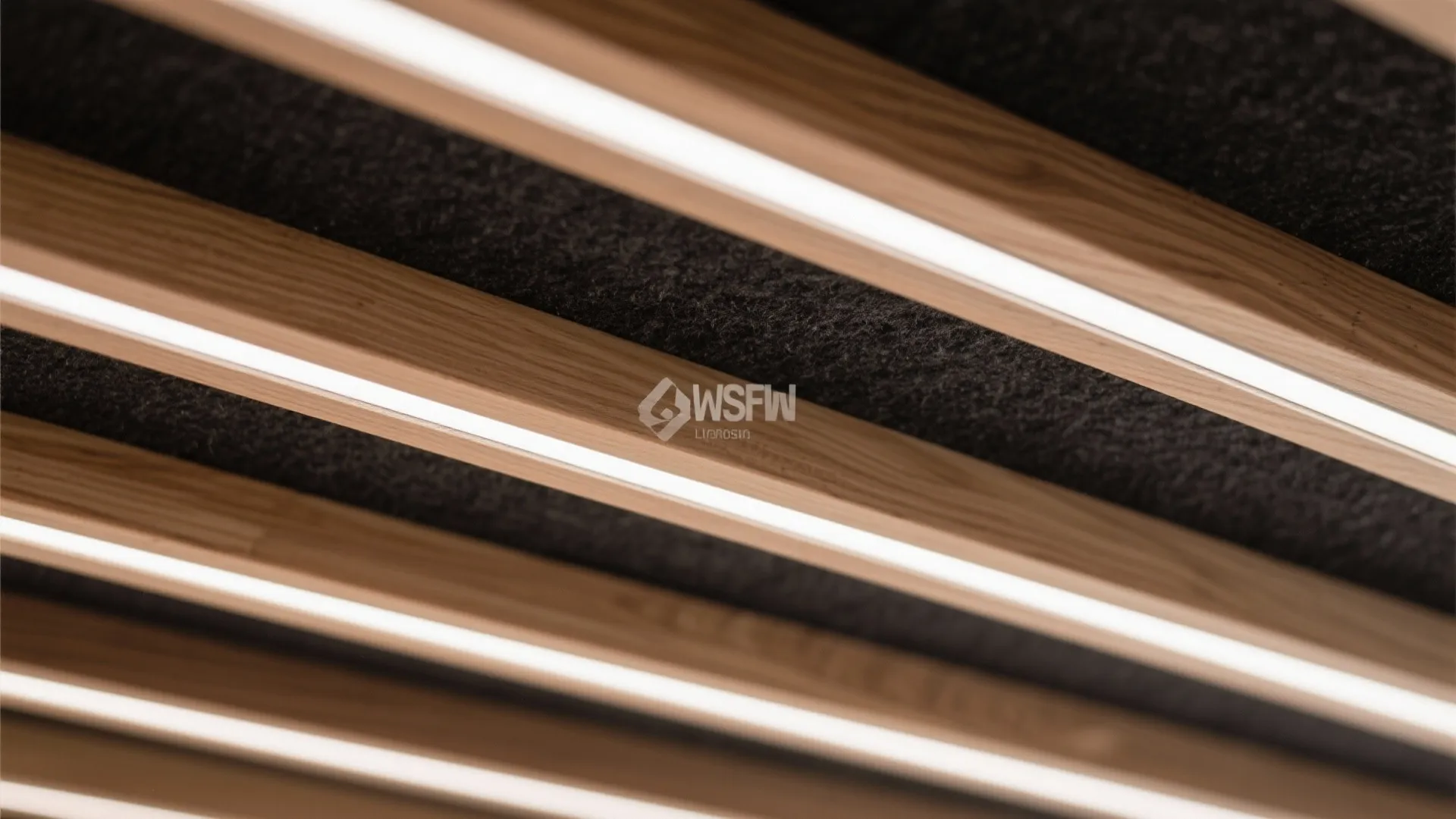 Acoustic Slatted Wood Ceiling