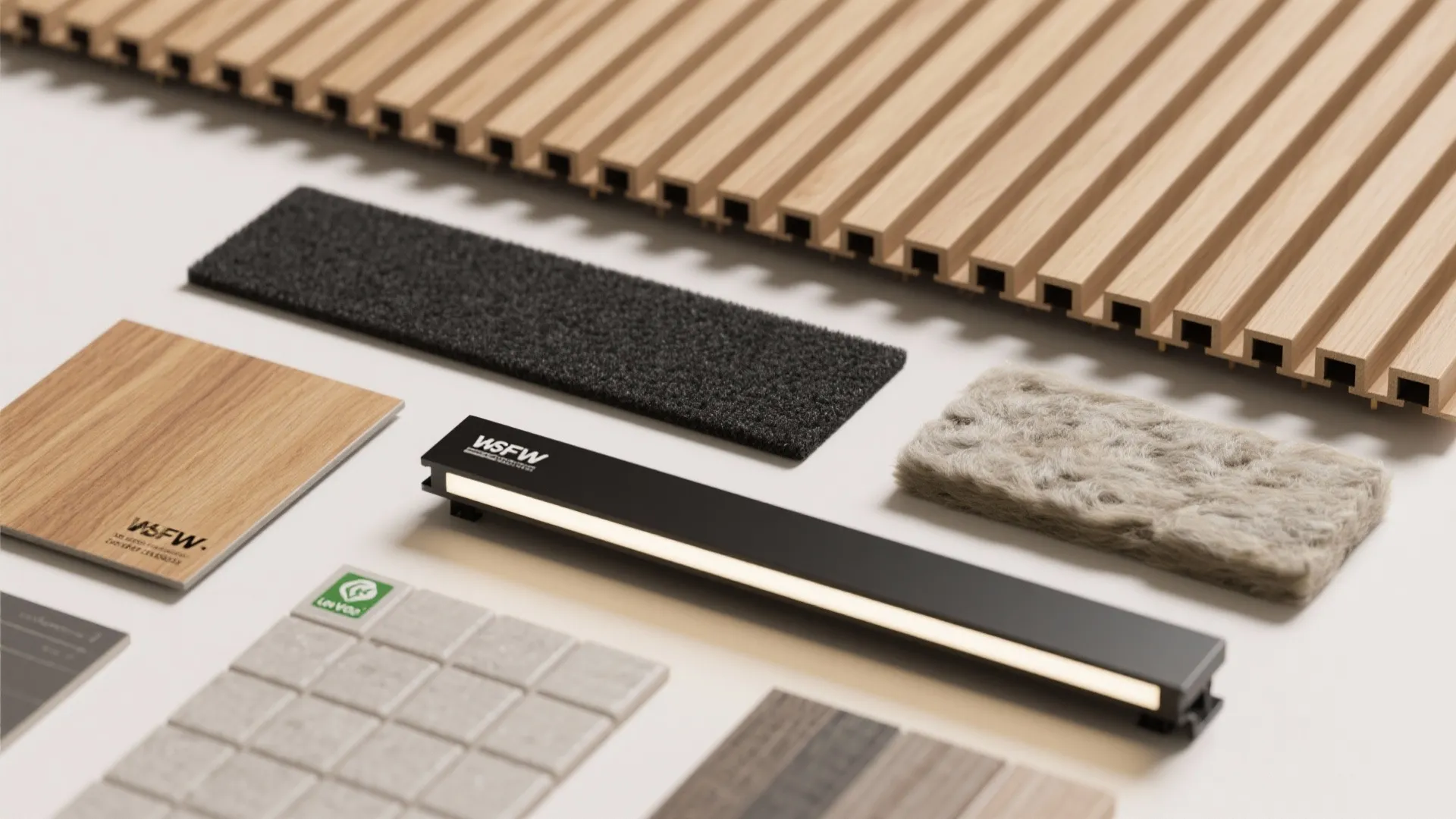 Warm Wood Slats or Veneer: Texture, Warmth, and Sound Control