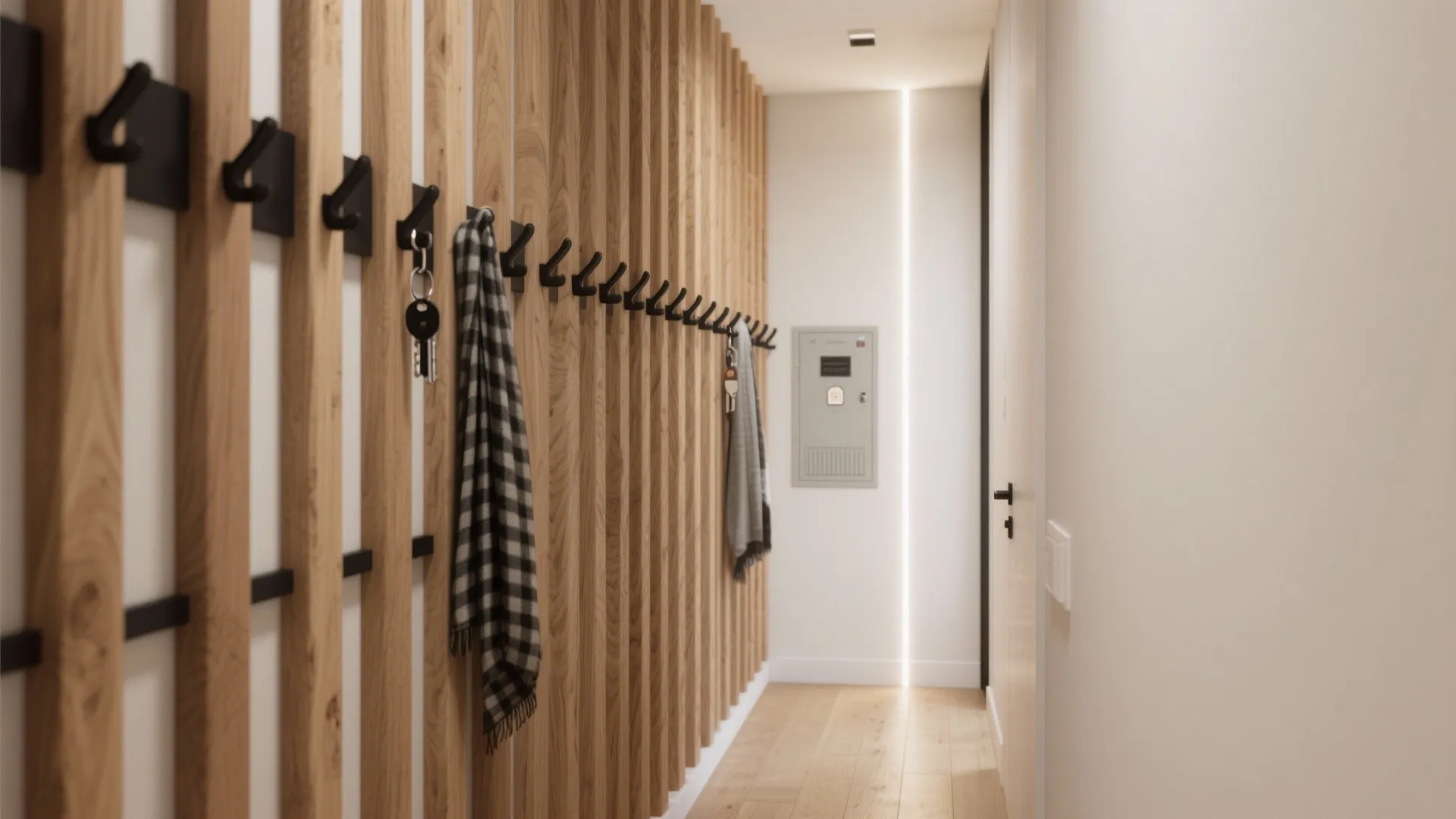 Vertical Wood Slats That Breathe