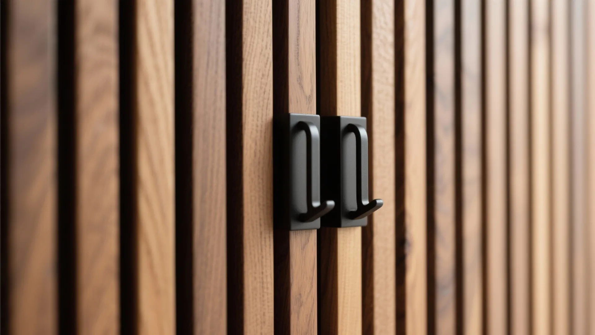 Vertical Slats for Rhythm and Storage