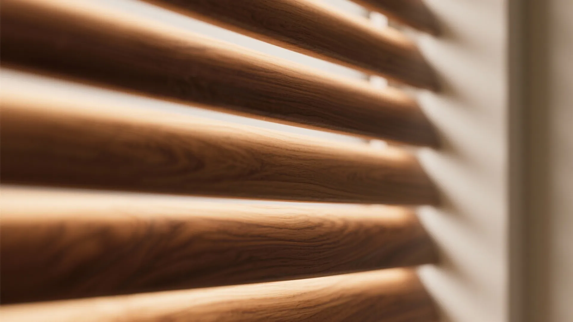 2) Slatted wood backdrop with integrated LED wash