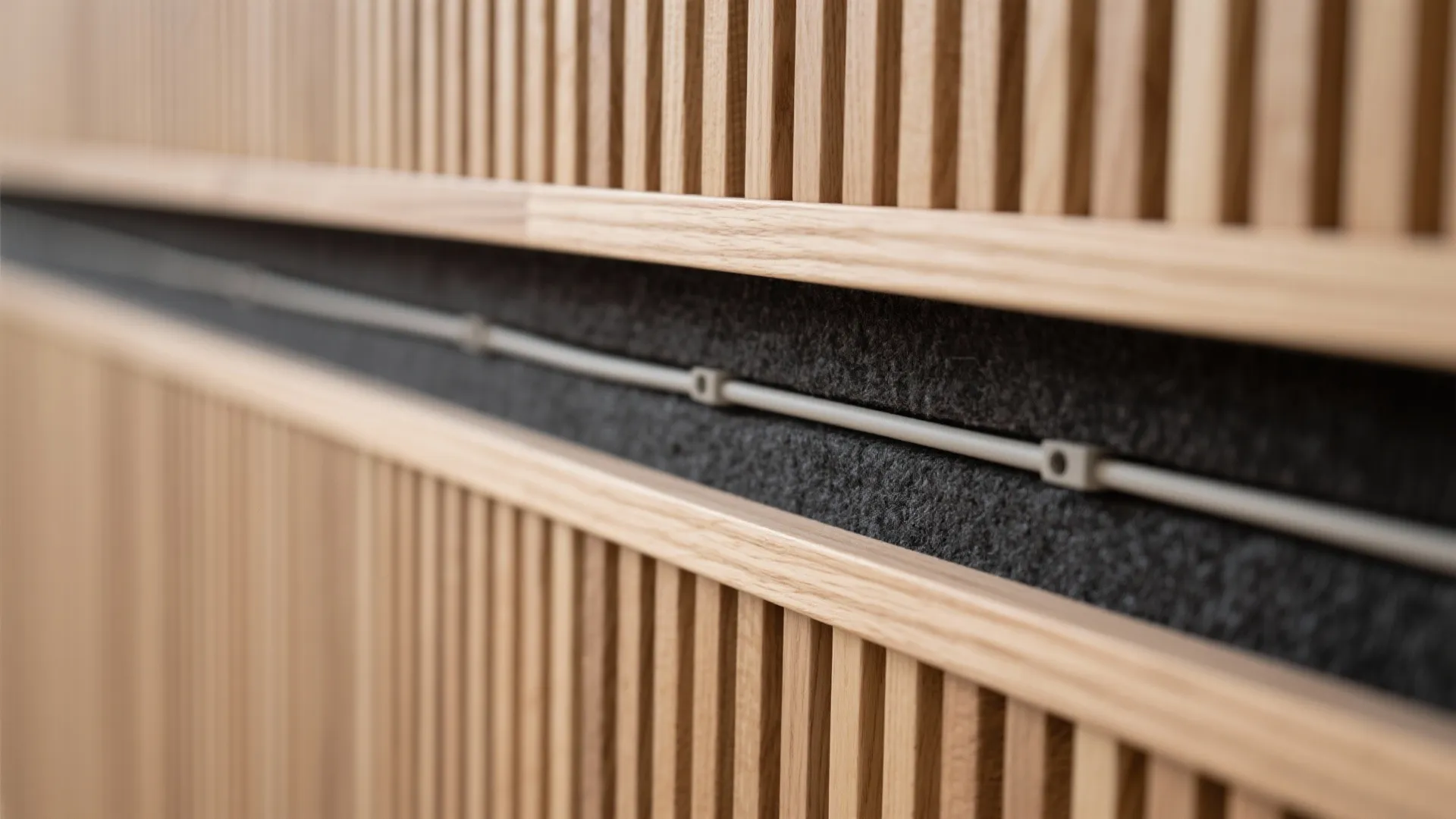 Textured Paneling with Hidden Wiring