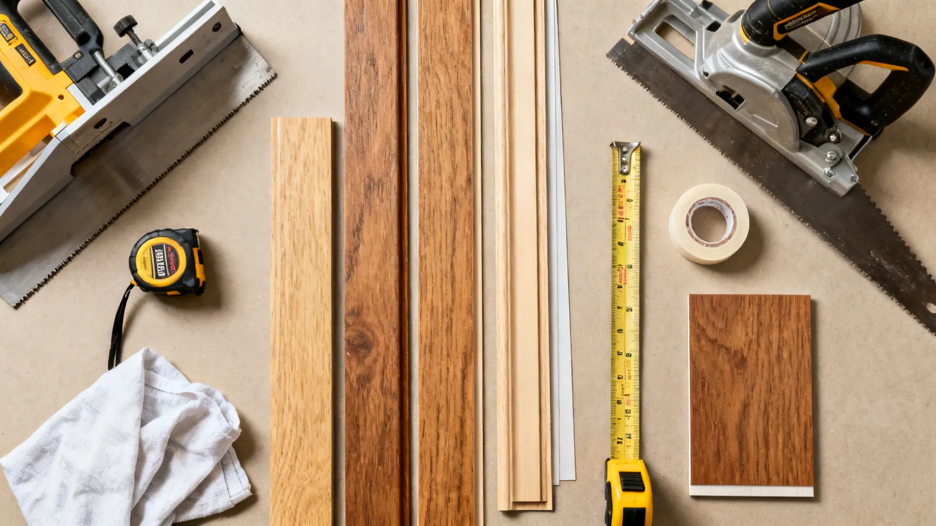 5) Warm Wood Accents: DIY Slatted Panel and Upcycled Frames