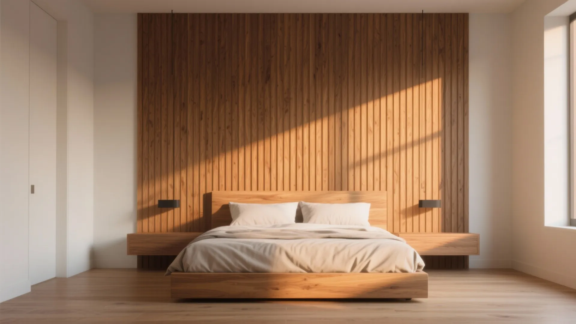 Paneling and Slats: Vertical Lines for Height