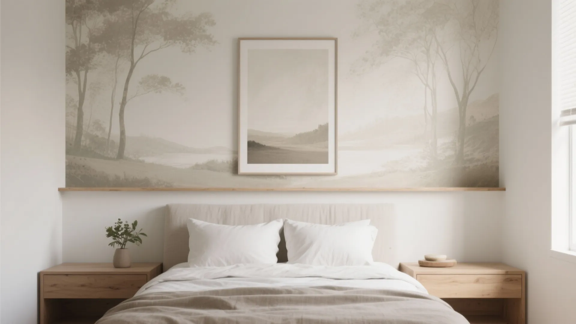 Art, Wood Slats, or Murals: Statement Walls with Restraint