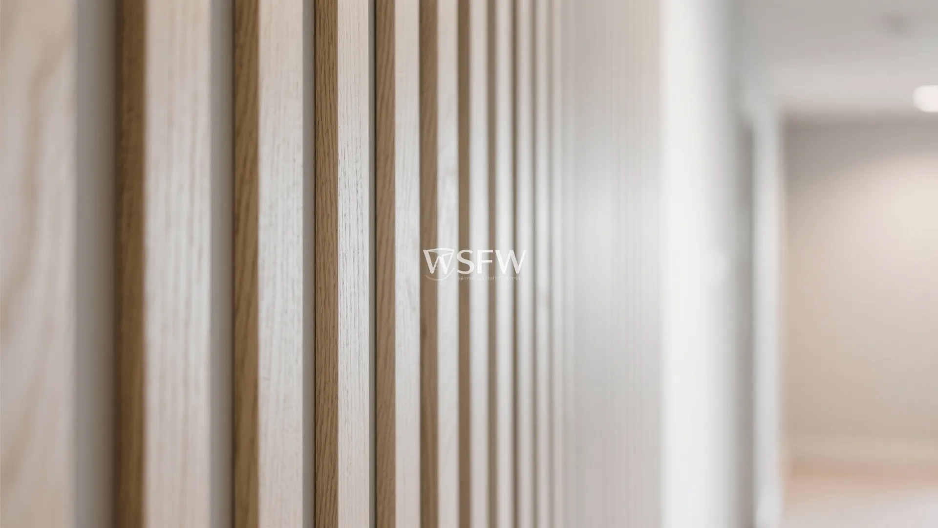 Textured Accent Wall that Guides the Eye