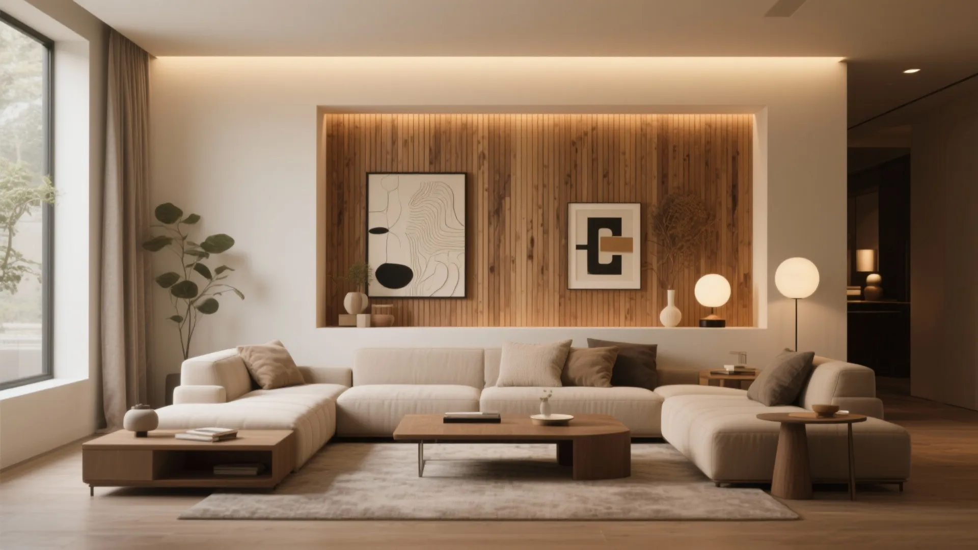 9. Slat Niche for Decor