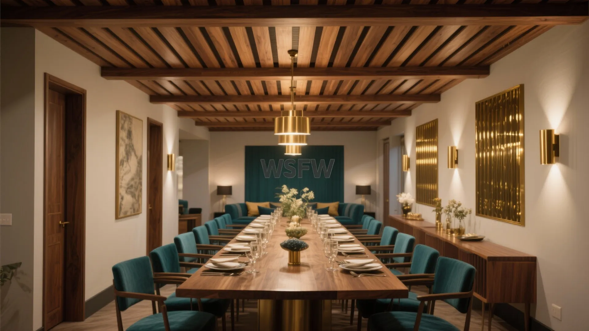 Statement Ceilings with Wood, Metal, or Color