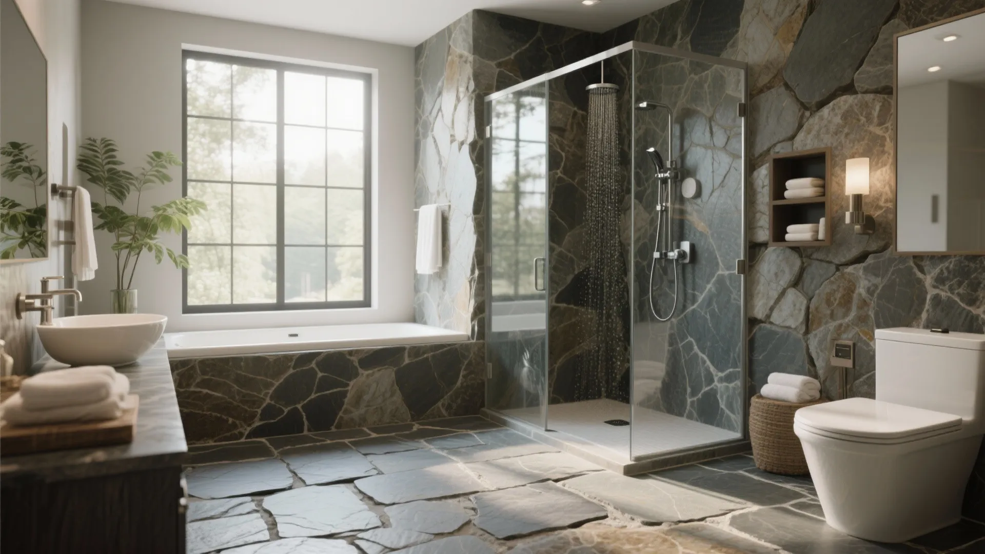 4. Natural Stone – Slate