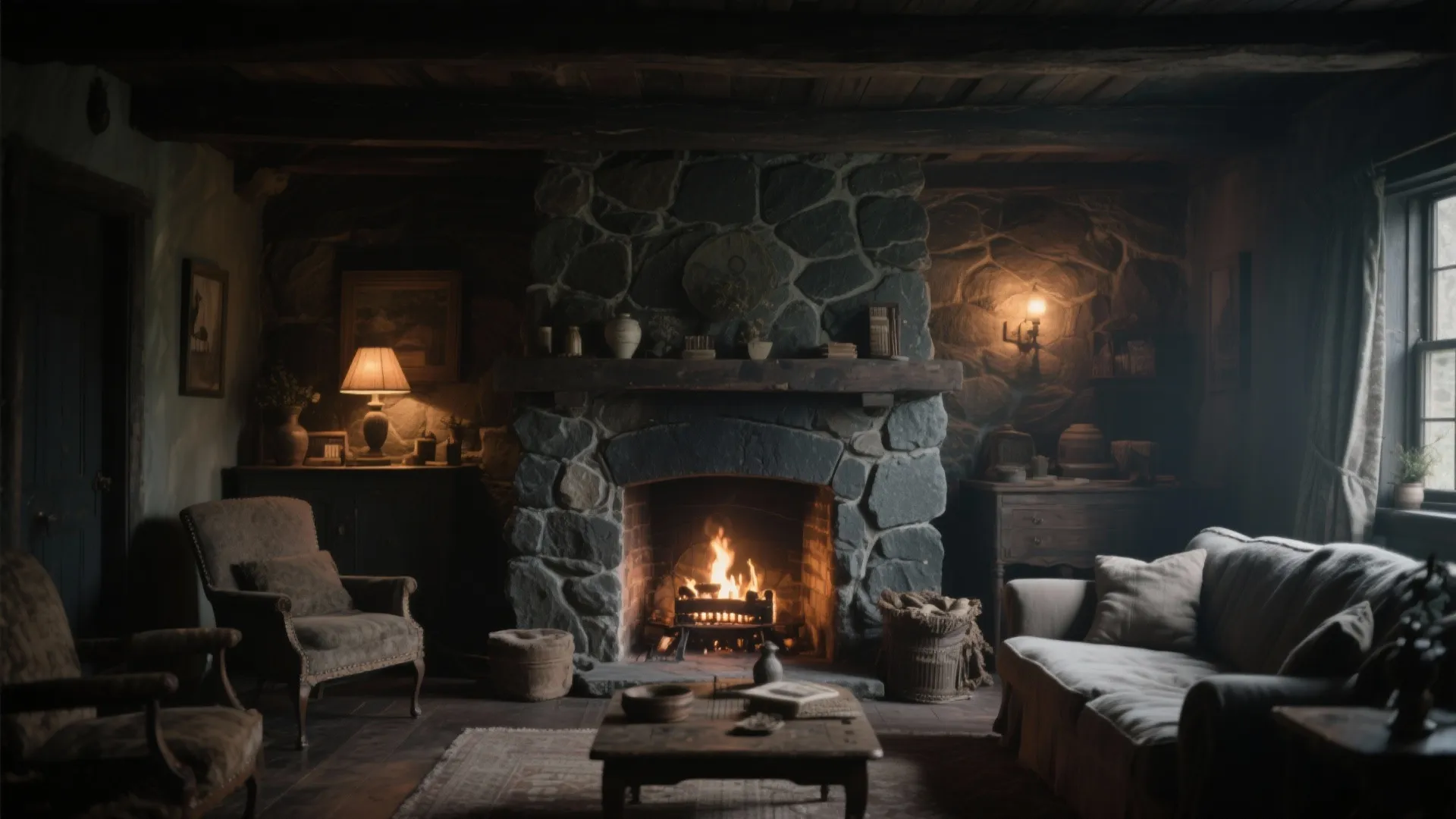 6. Fireplace Focal Point