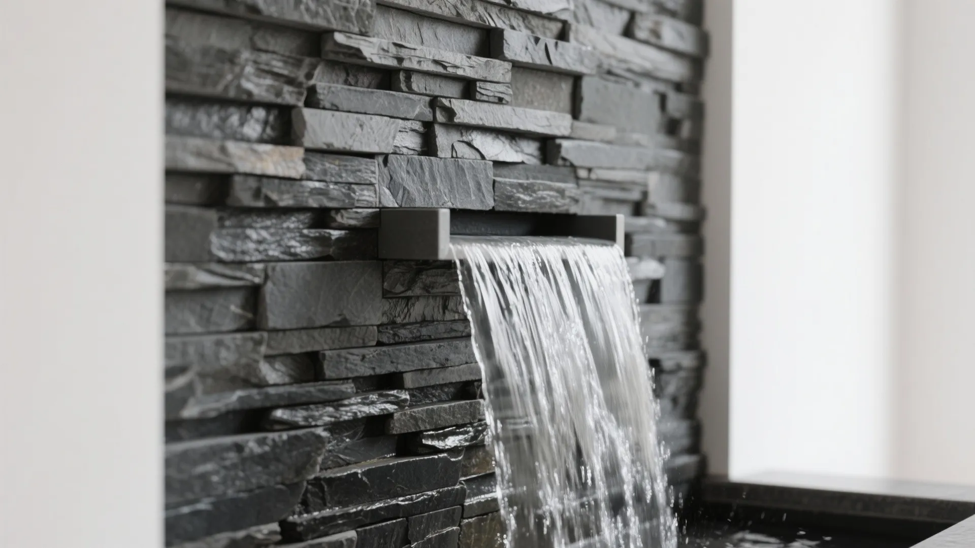 1. Minimalist Slate Panel