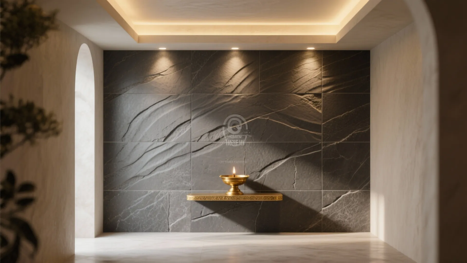 Earthy Stone-Textured Calm (Slate or Sandstone Look)