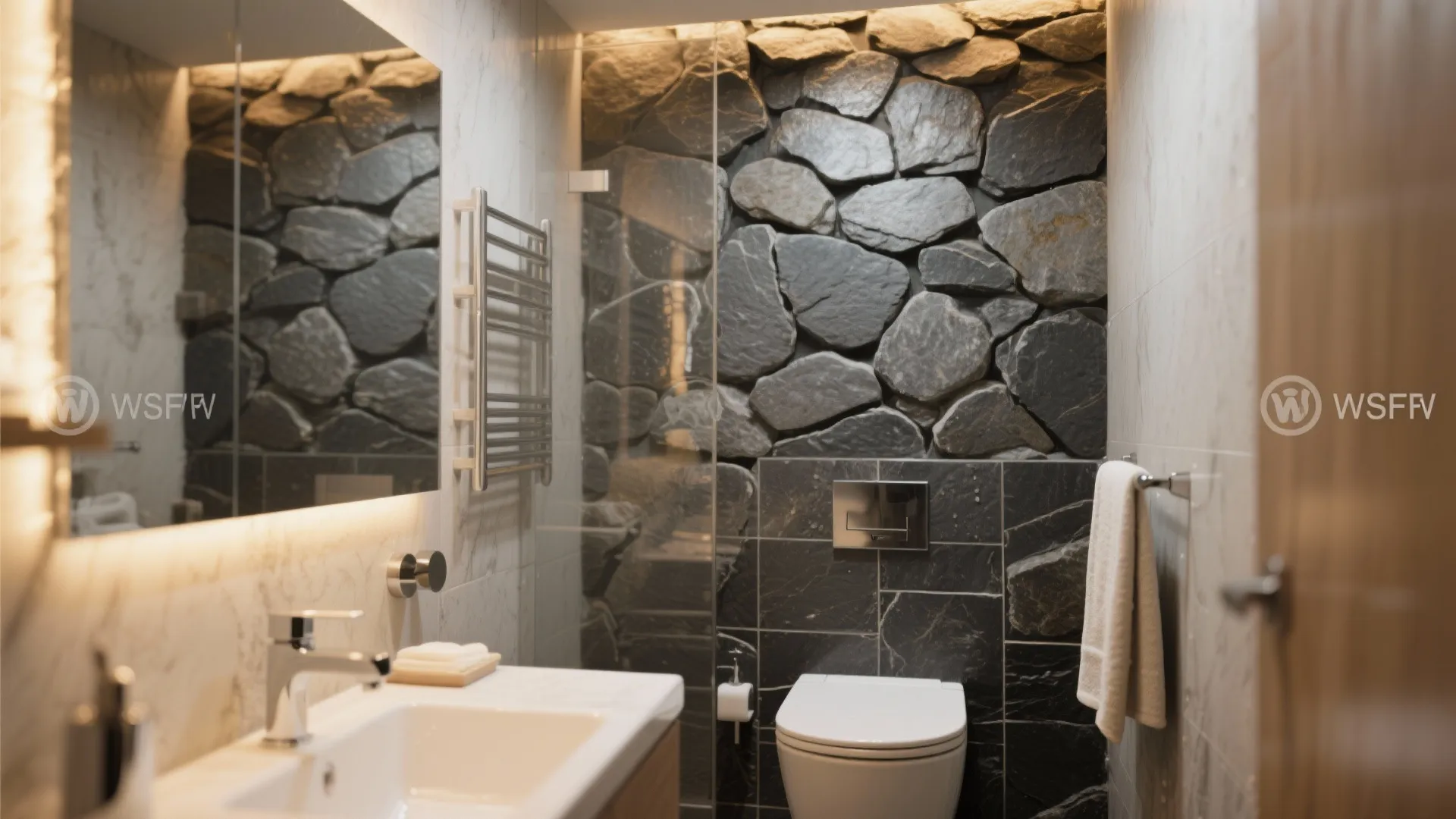 4. Stone Tile Cladding