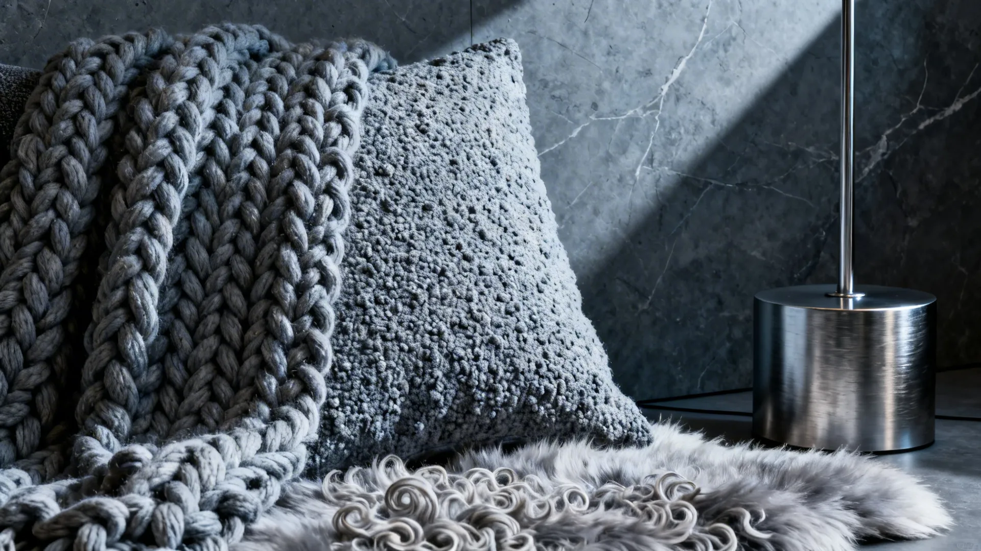 4. Cool Slate with Layered Textures