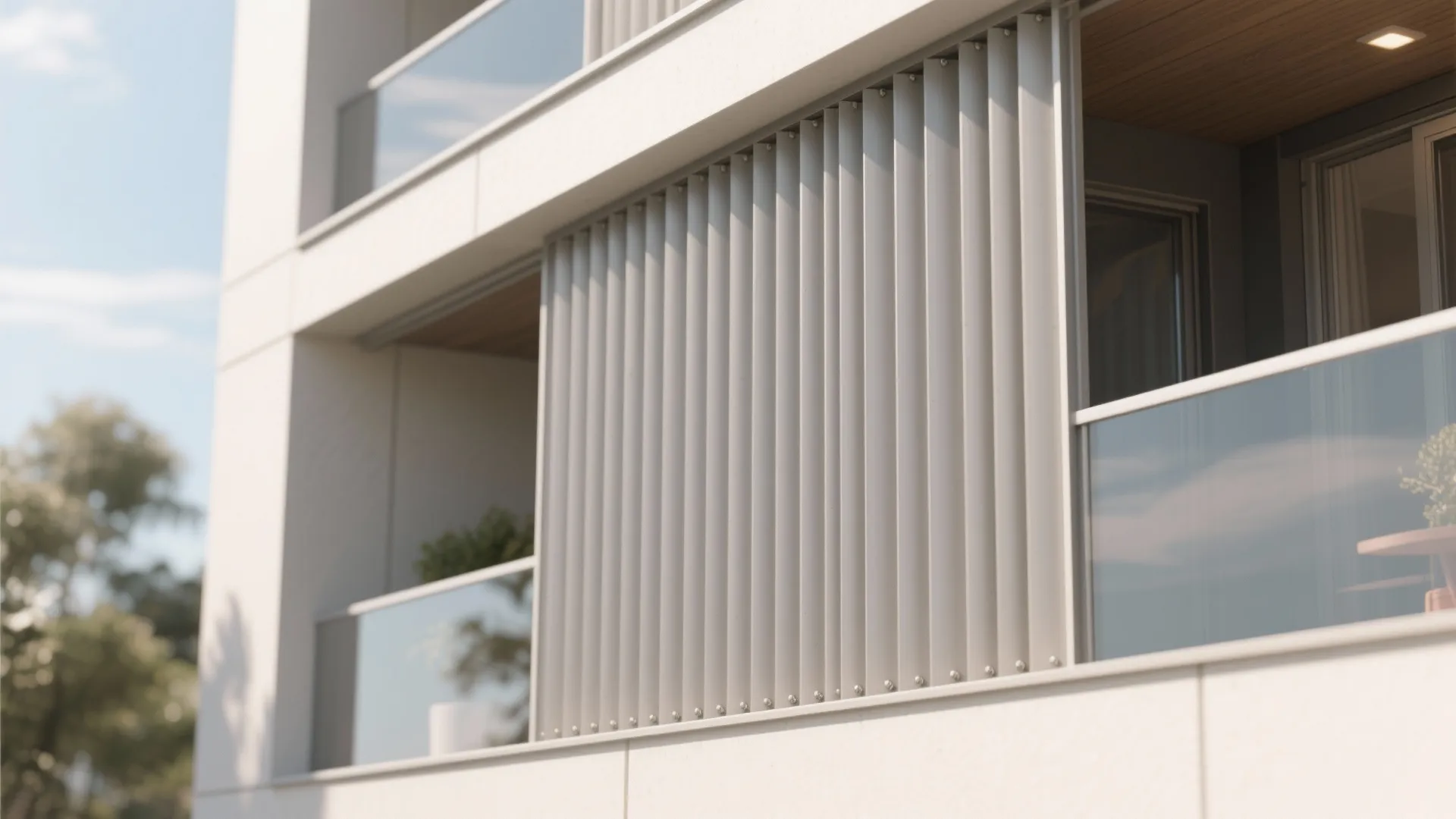 Vertical Slats and Louvers