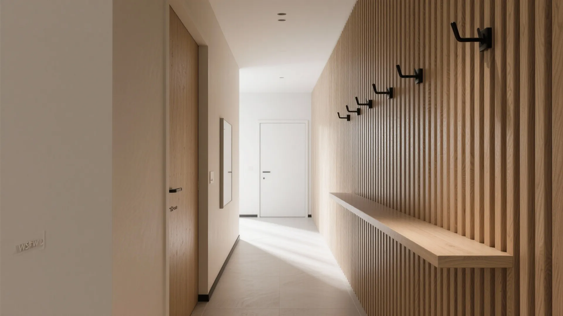 Vertical Slats for Rhythm and Storage