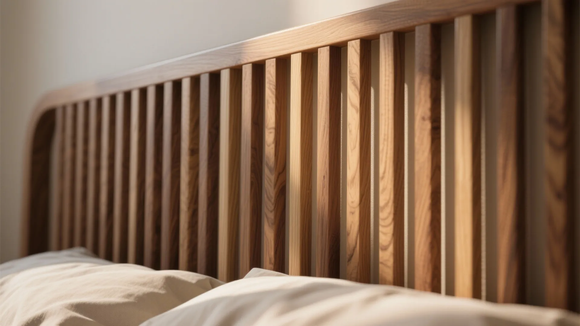 Warm wood accents in living and bedrooms