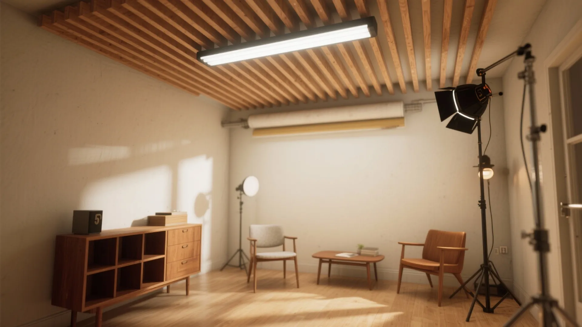 3. Slatted Wood Diffuser