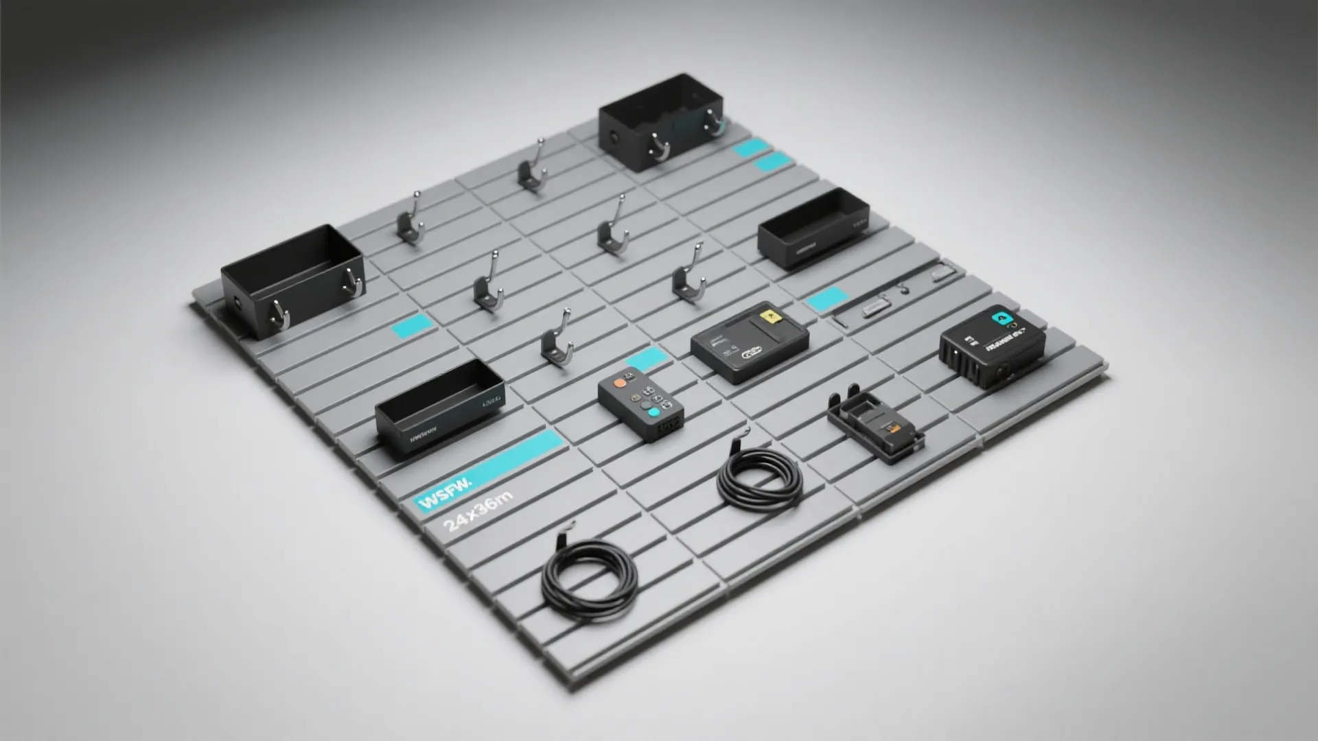 Modular Slatwall for Accessories