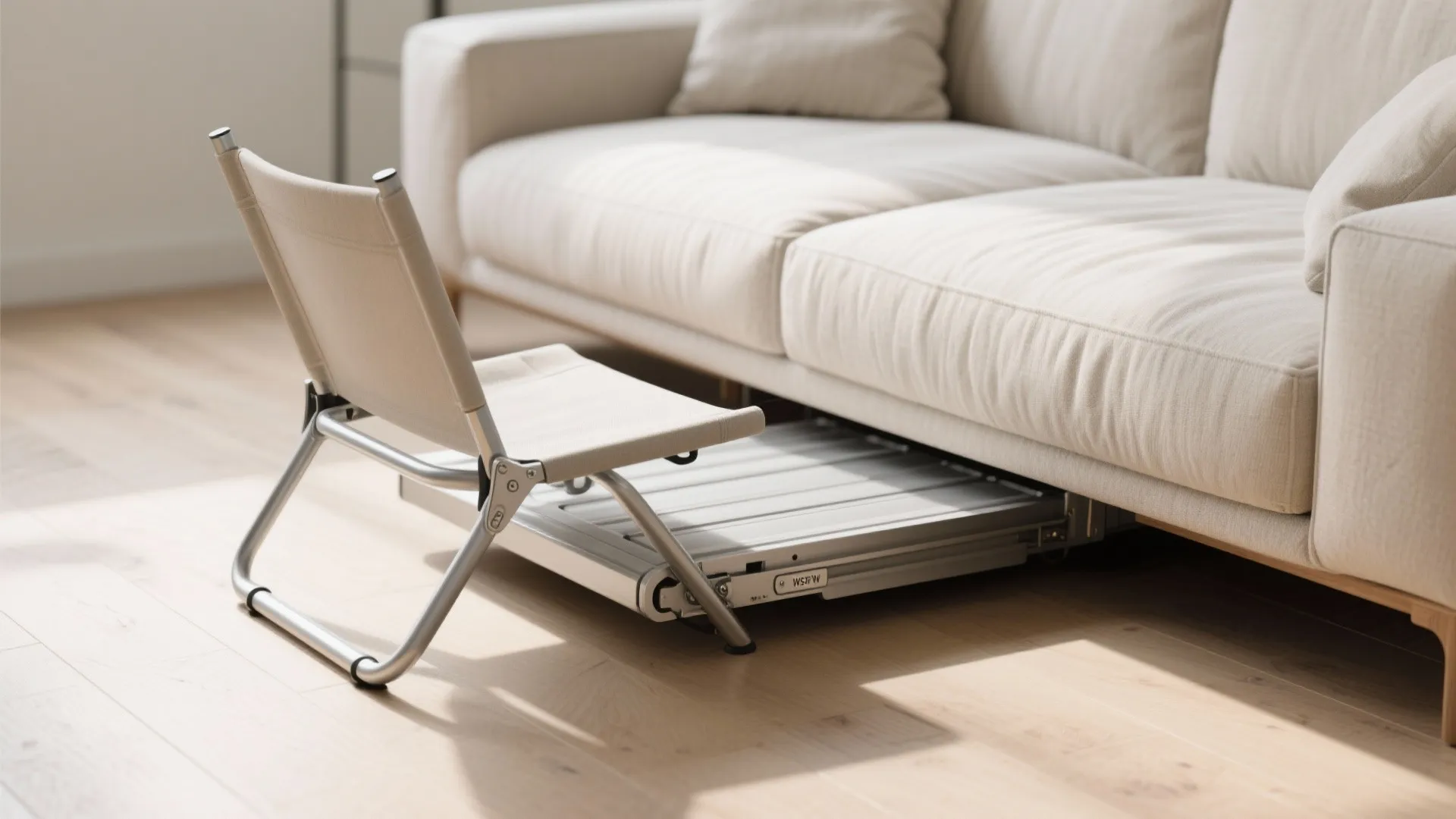 4. Collapsible sled base chair