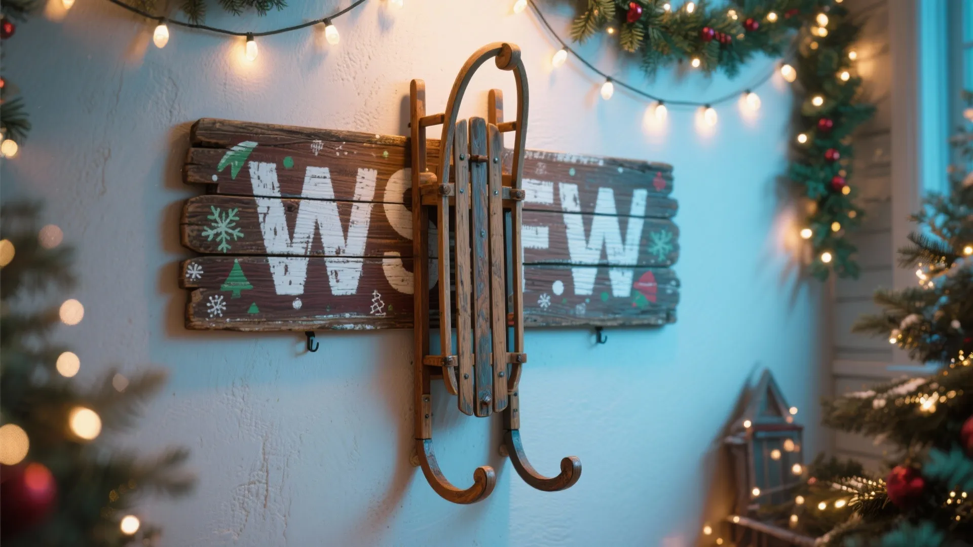 4. Holiday Wall Hanging