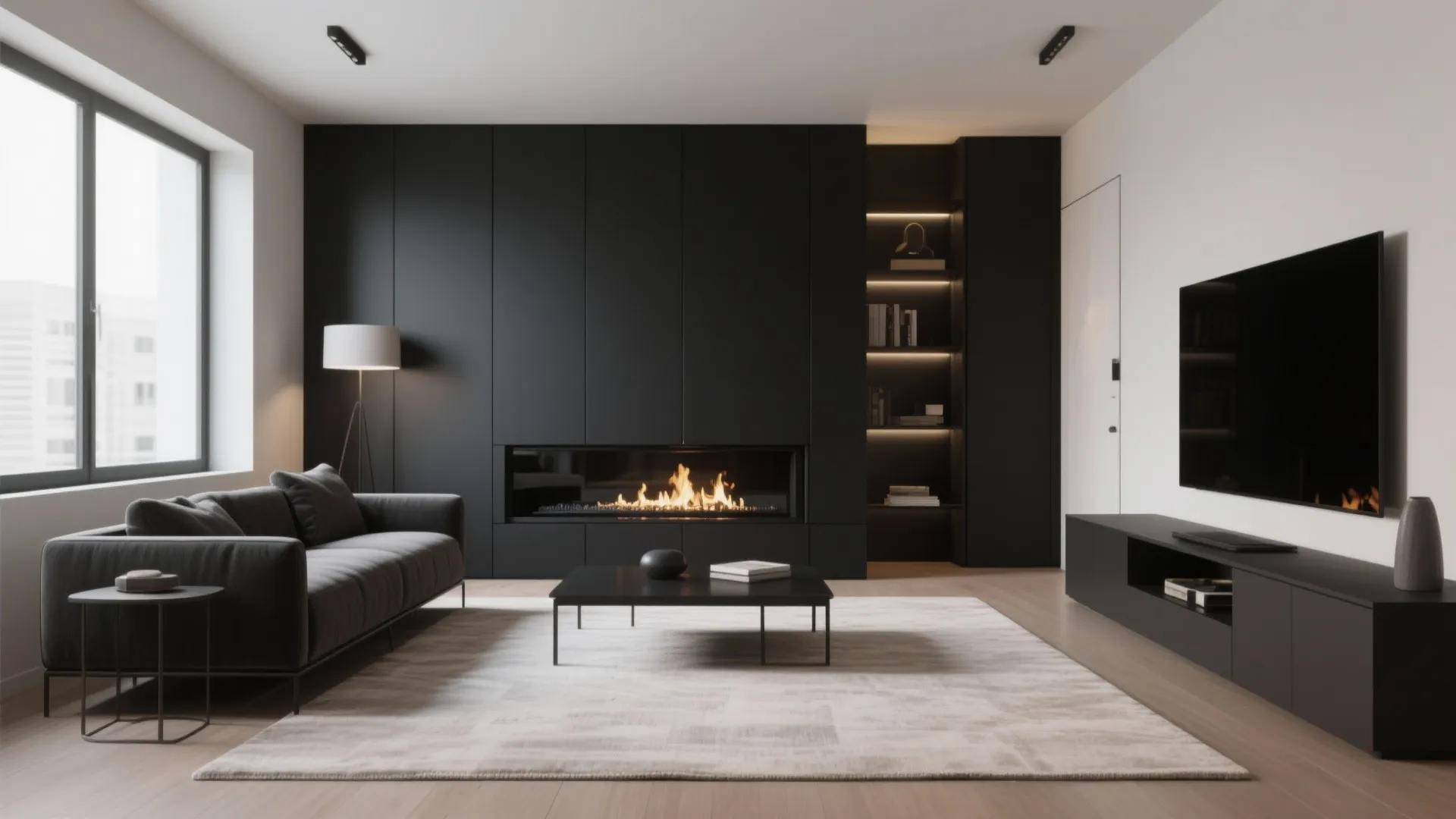 9. Sleek Black Surround