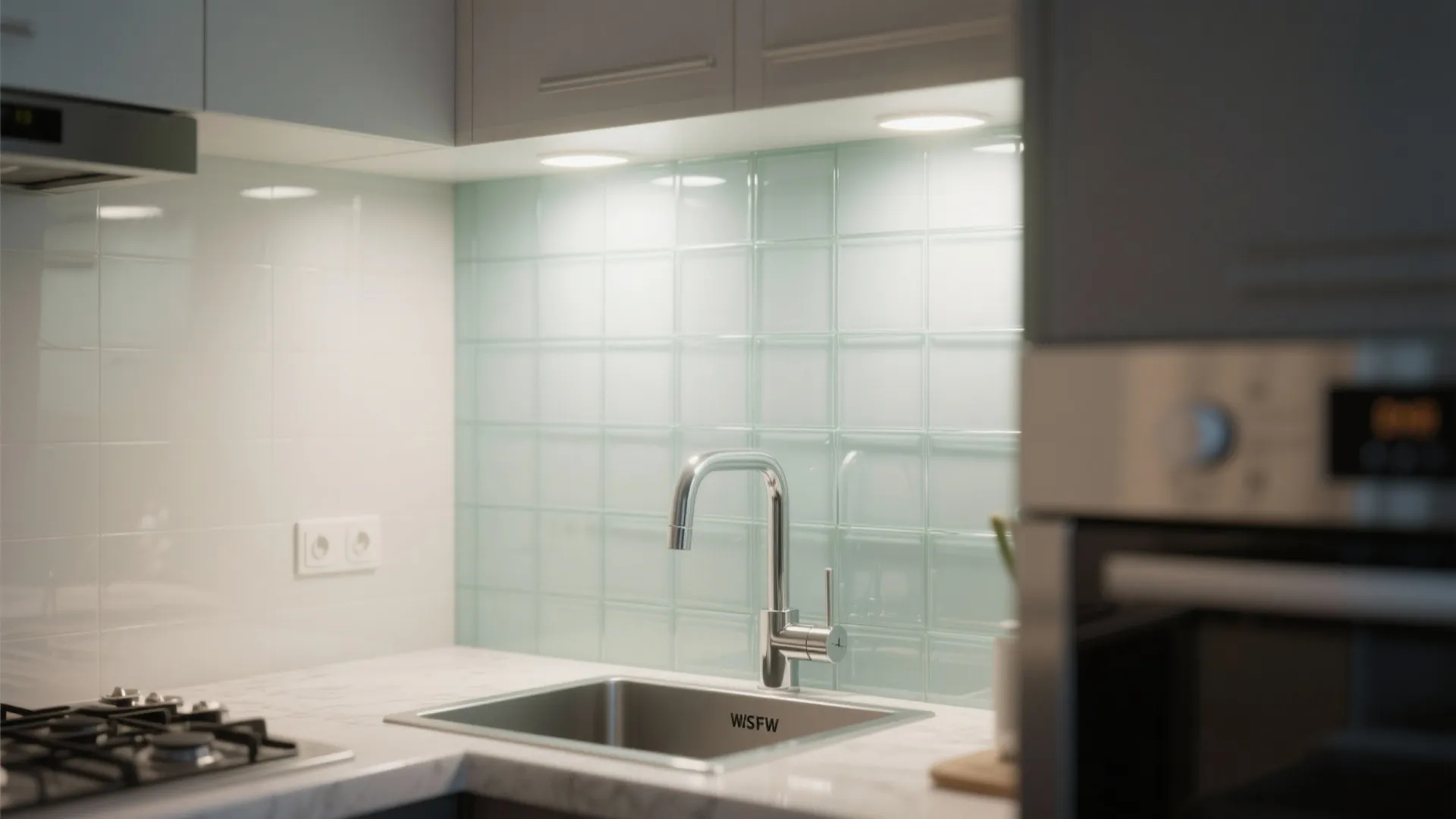 3. Sleek Glass Panels