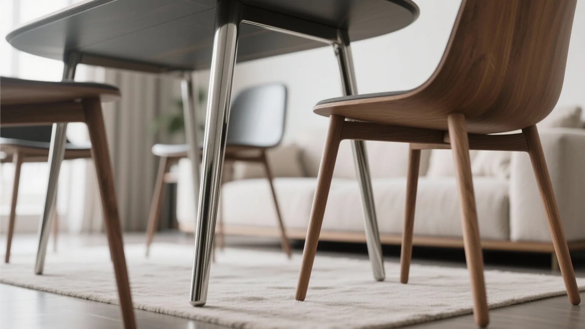 8. Go for Sleek, Leggy Furniture