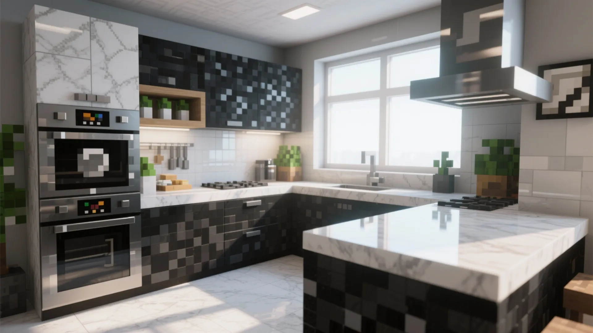 5. Sleek Modern Kitchen