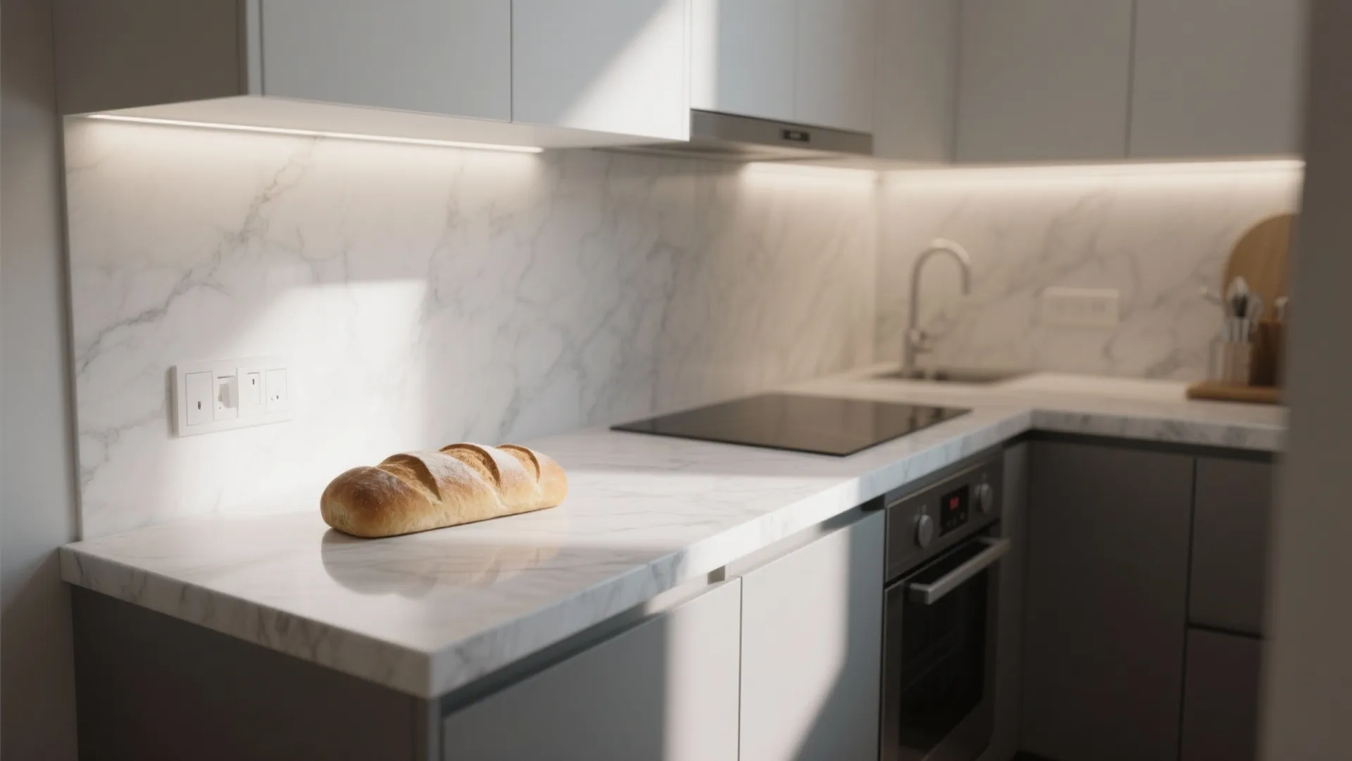 2. Sleek Quartz Elegance