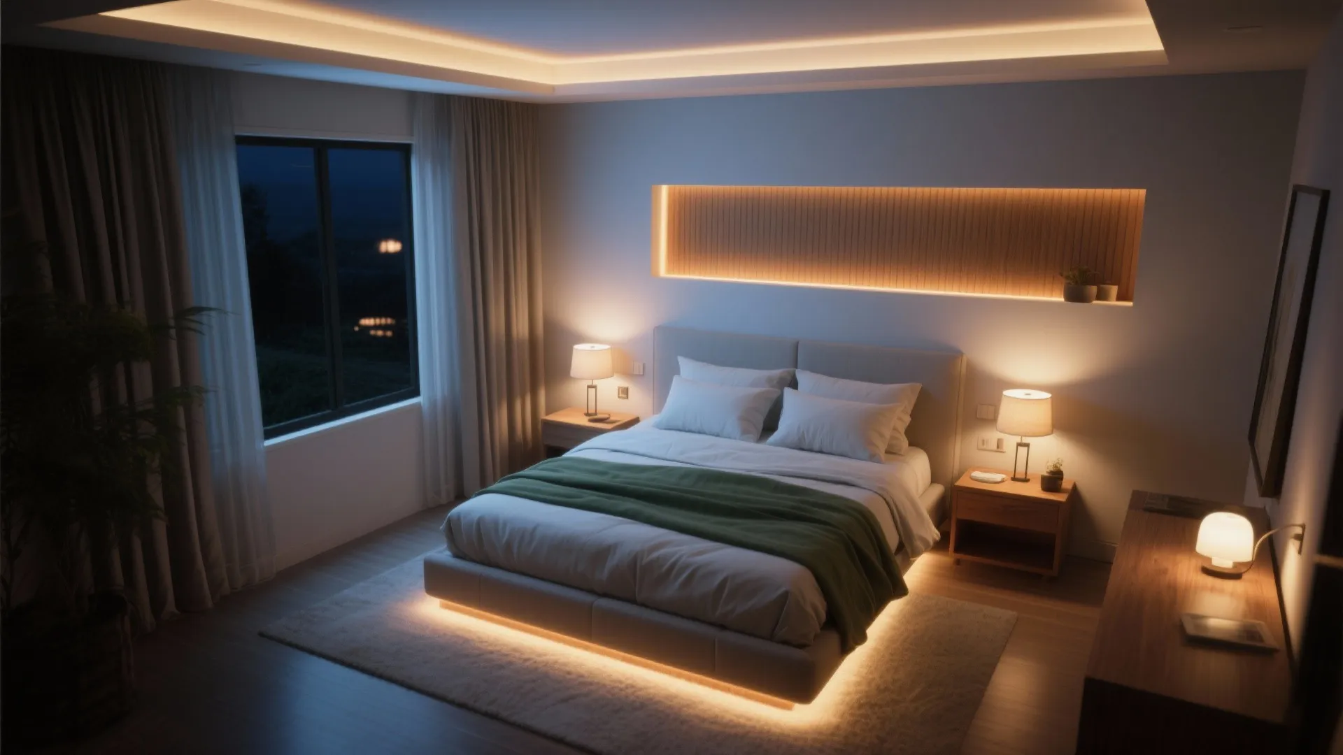 Layered Lighting that Supports Sleep