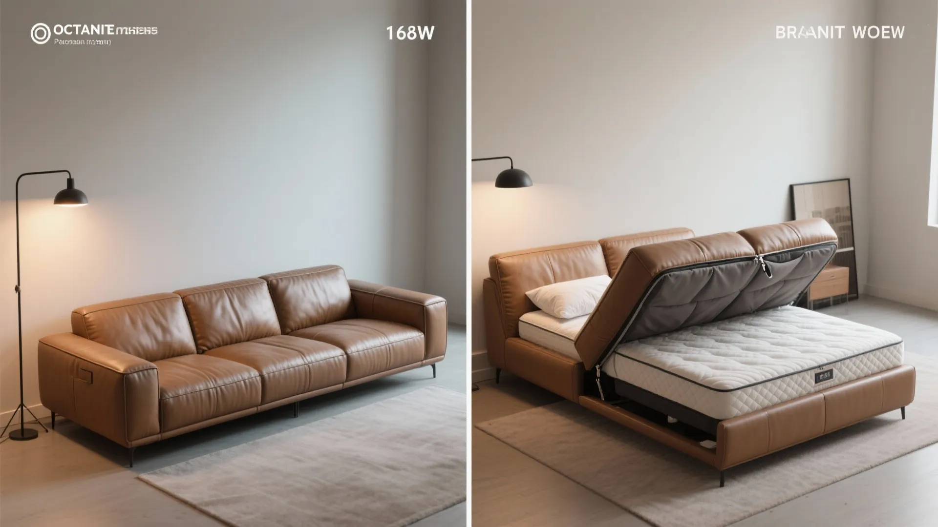 4. Invest in a convertible or sleeper sectional