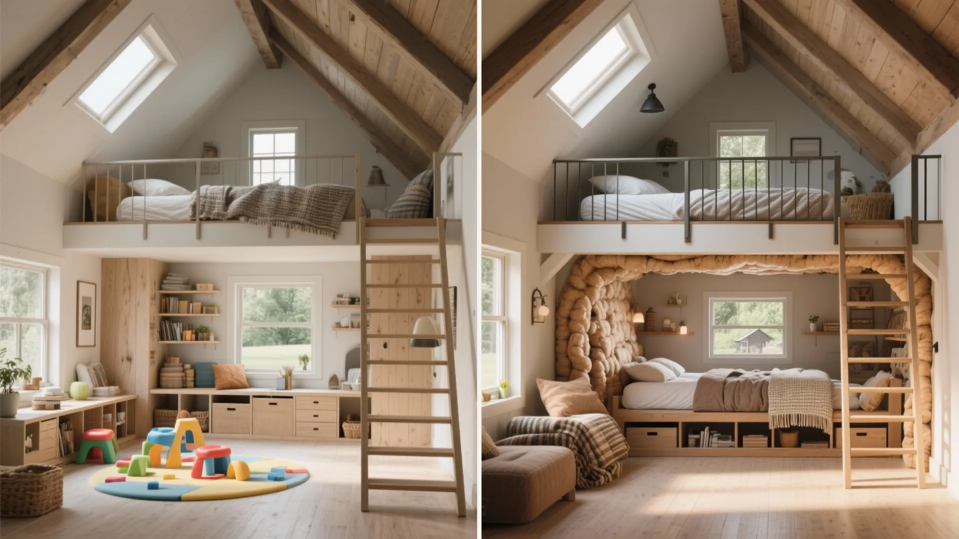 5. Flexible Sleeping Lofts and Guest Solutions