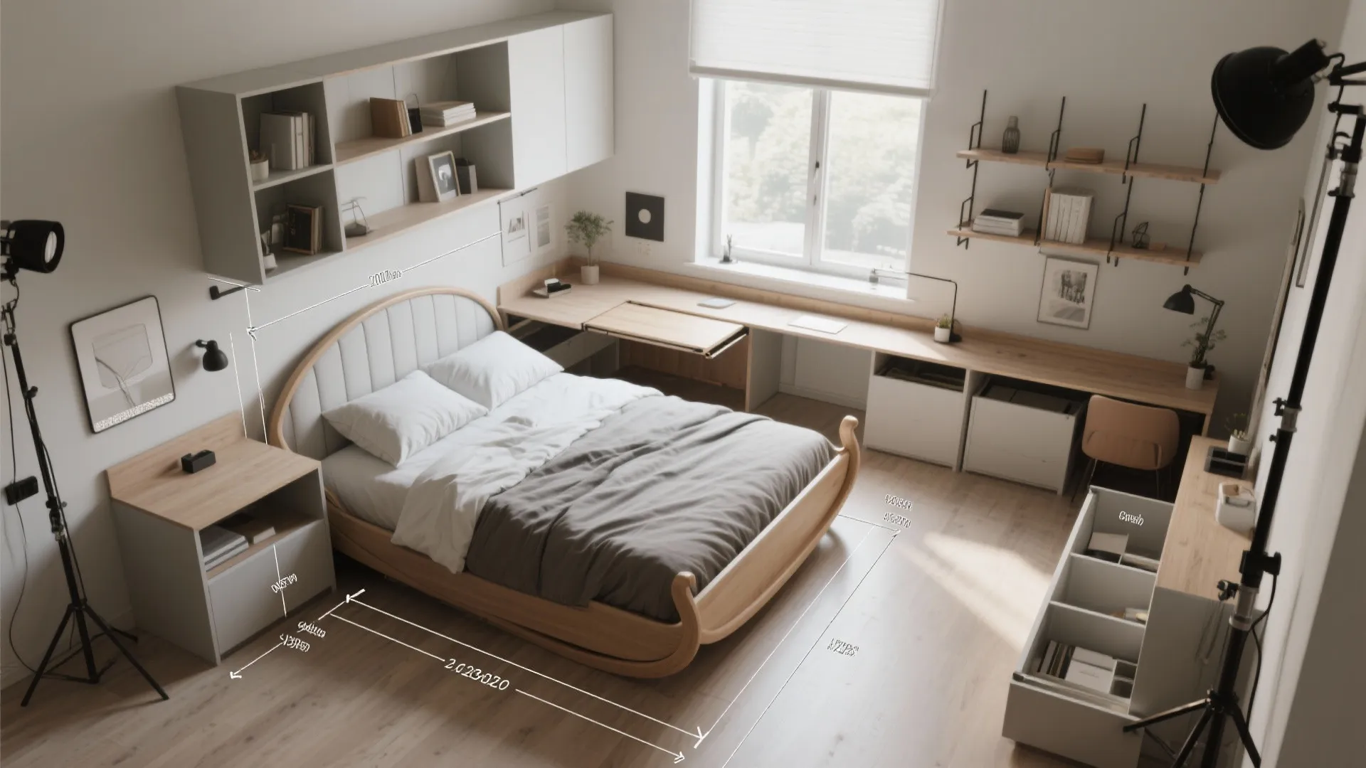 5. Convertible sleigh for multifunctional rooms