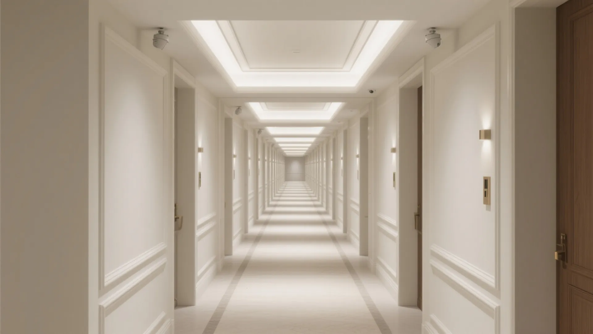 Slender Coffered Zones to Break Monotony