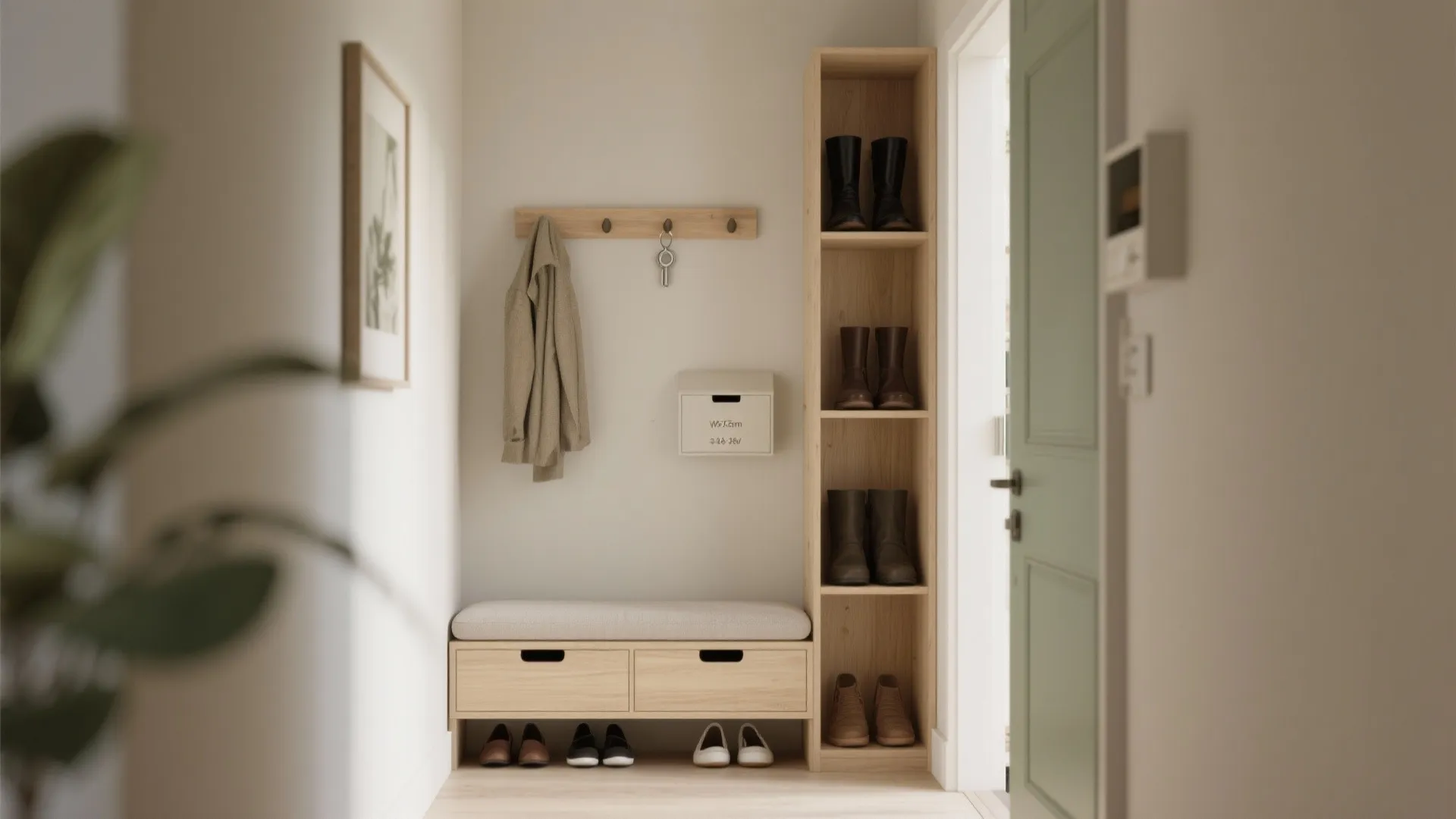 Slender Seating-Storage that Actually Works