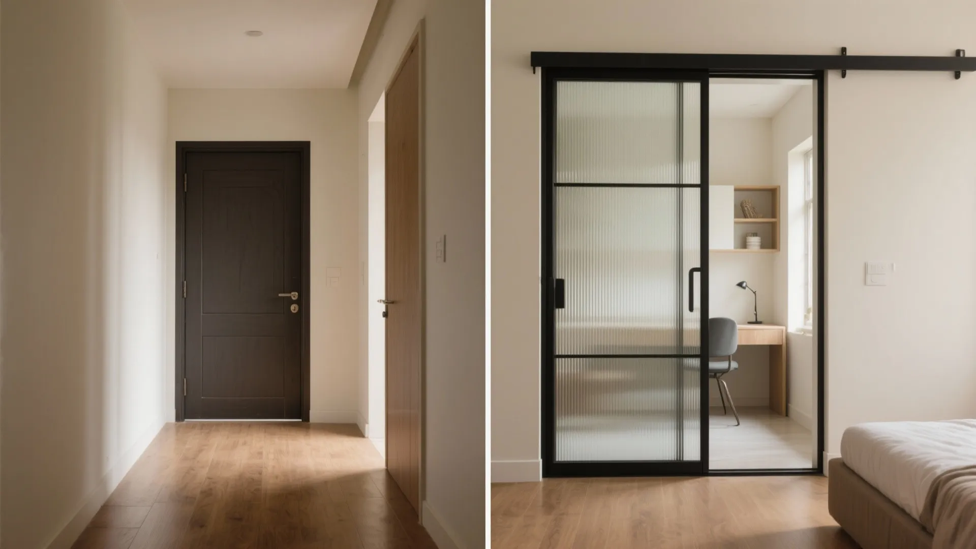 3) Sliding Doors and Pocket Partitions to Win Back Floor Area