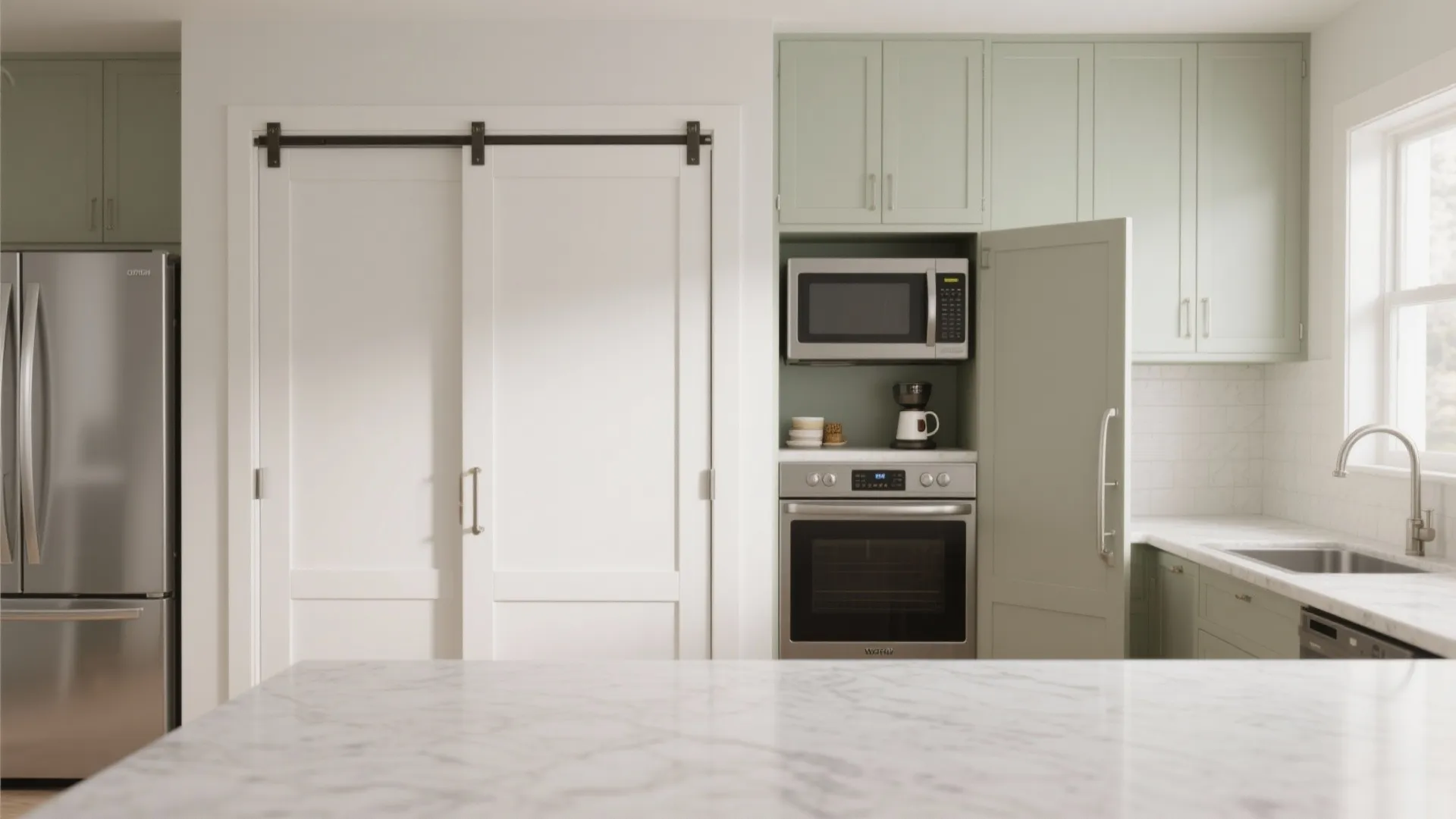 Slide, Fold, and Tuck: Doors and Appliances That Disappear