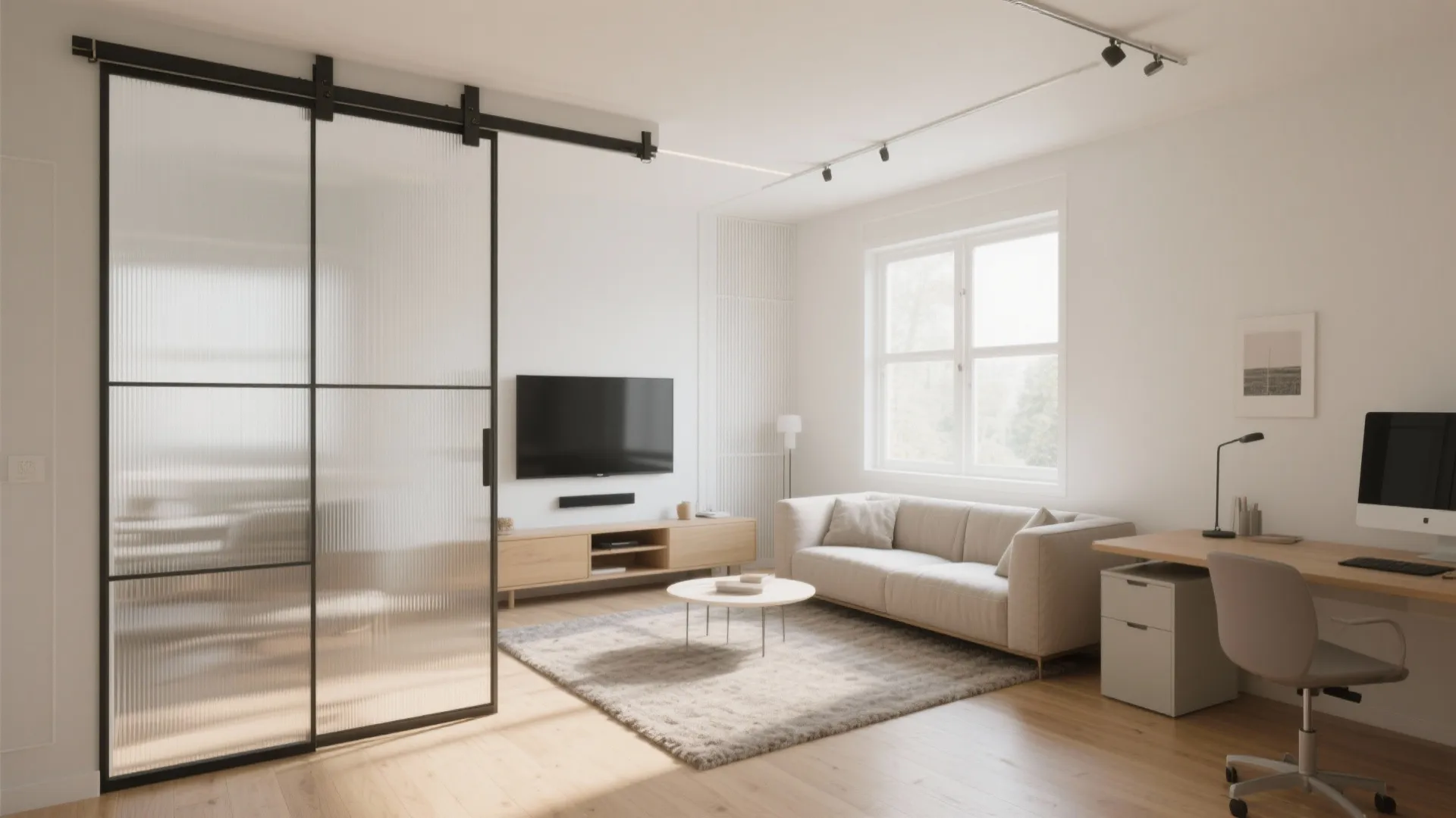 1. Sliding Partitions to Borrow Light