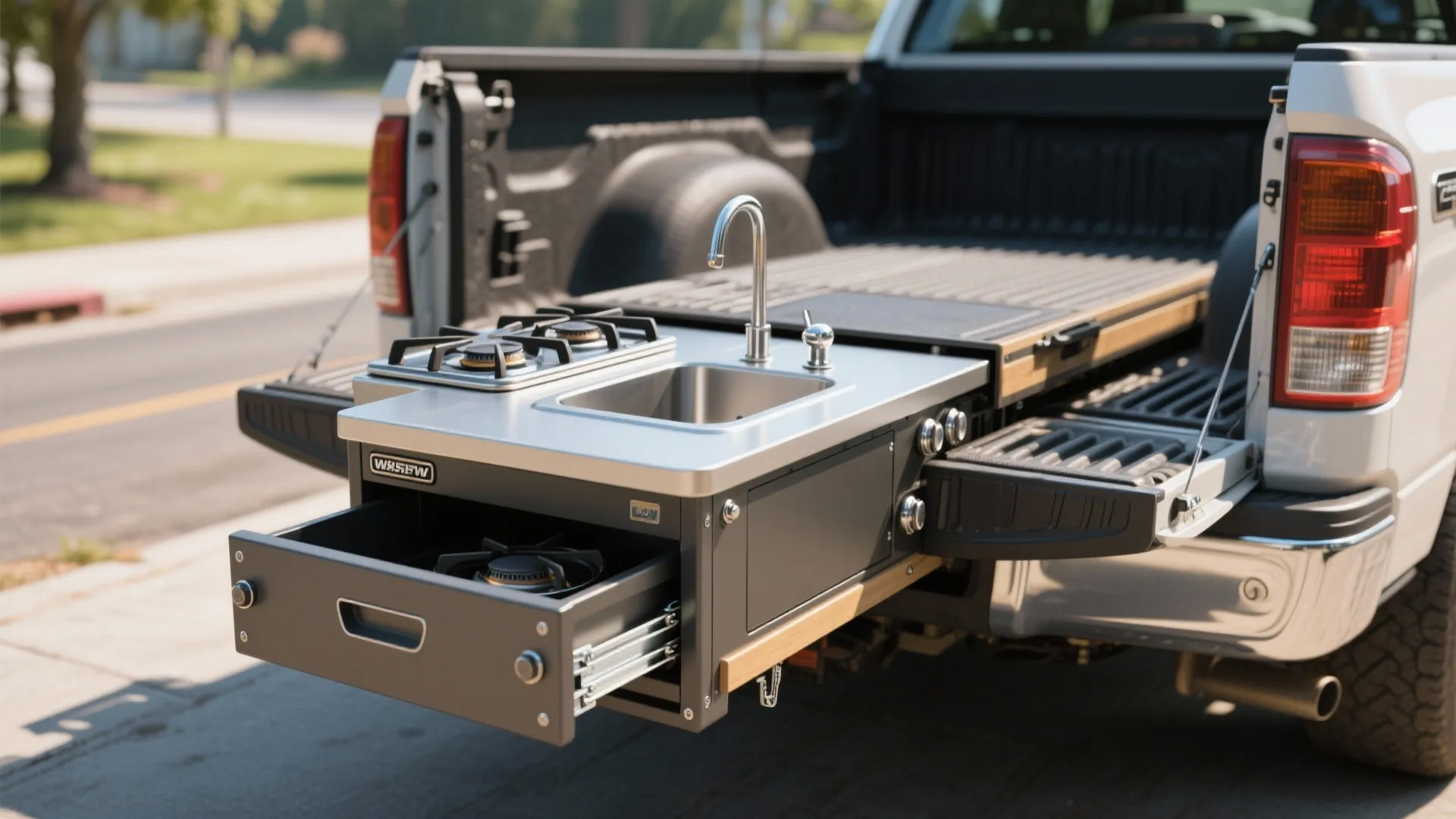 3. Slide-out Cooking Module