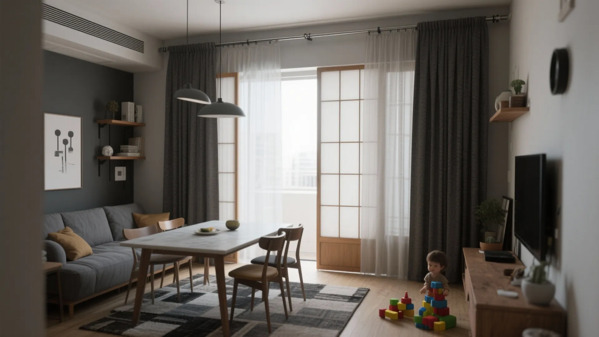 Sliding Panels and Soft Dividers