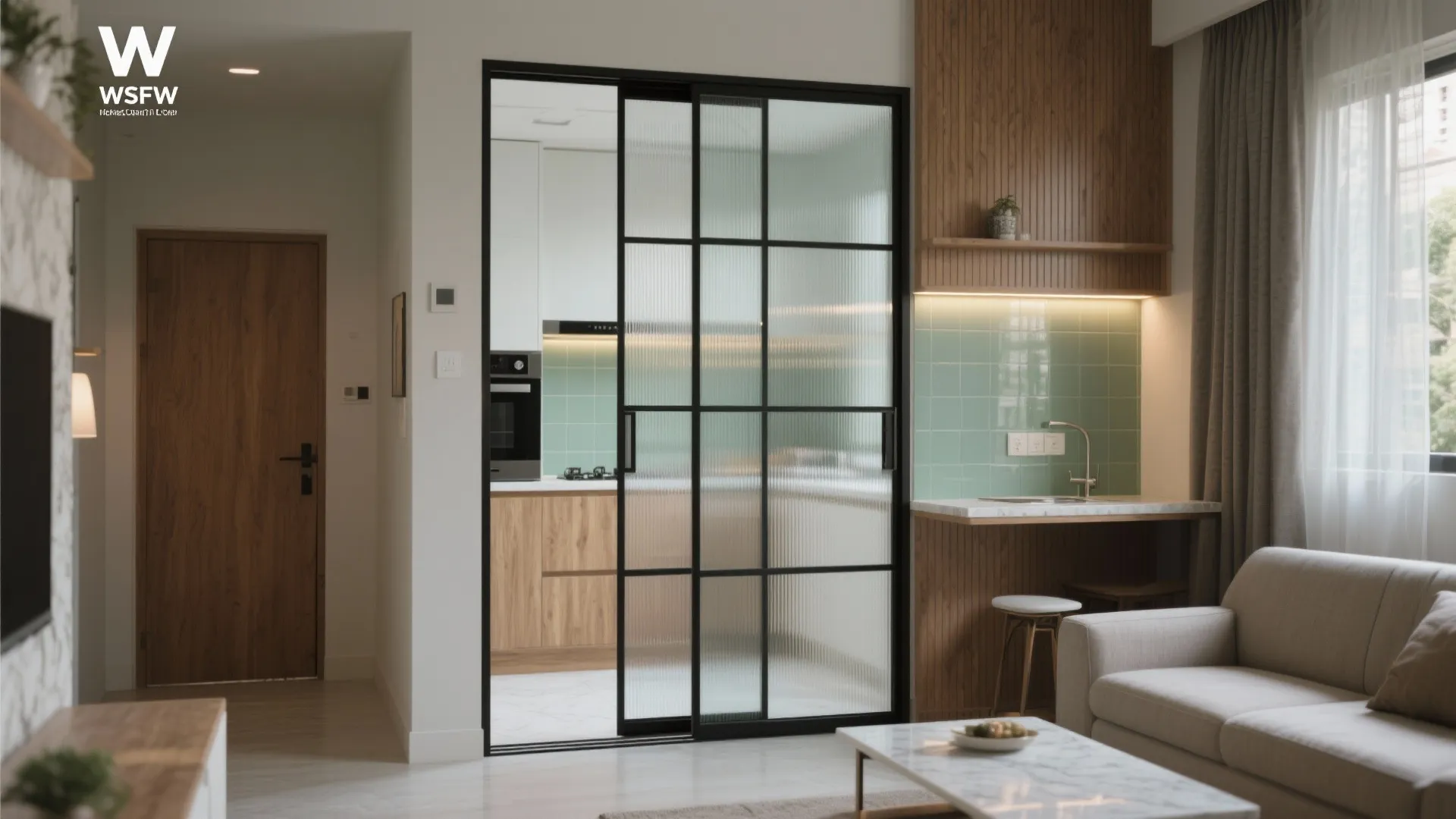 Sliding partitions and flexible zones