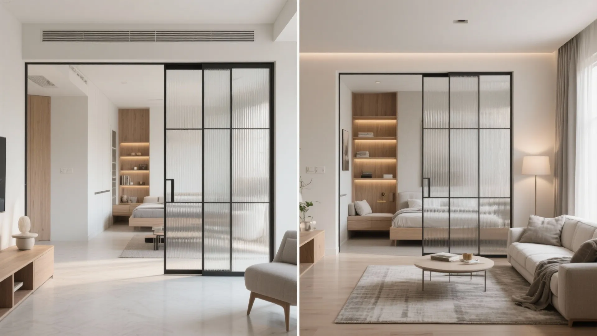 Sliding Partitions for Flexible Rooms